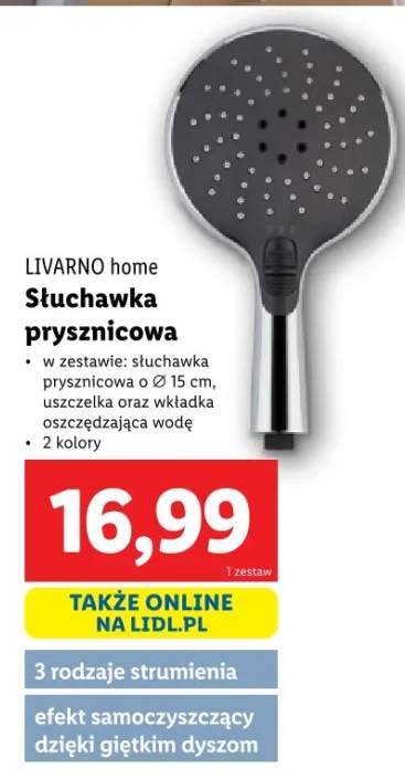 słuchawka prysznicowa