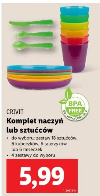 komplet sztućców