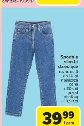 spodnie dziecięce