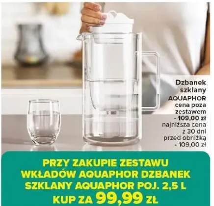 dzbanek szklany