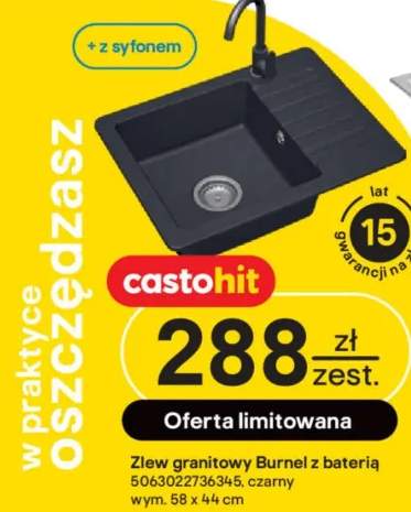 zlew granitowy