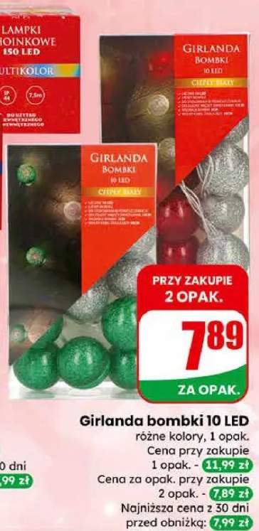 girlanda z bombek