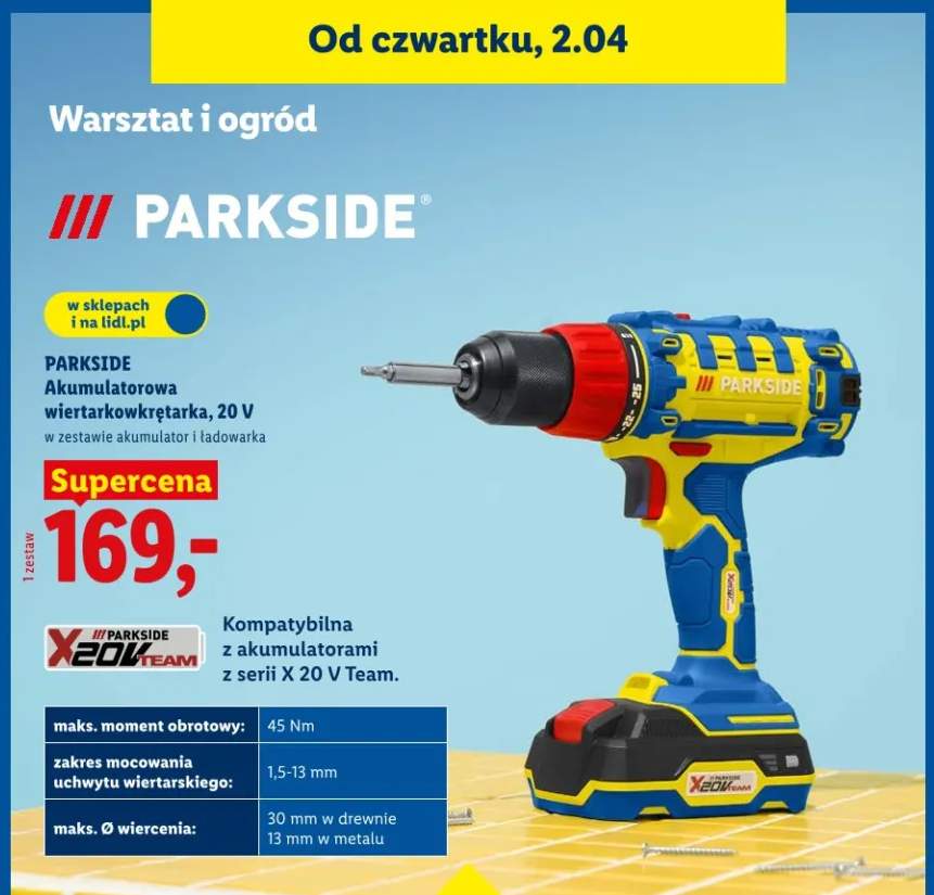 wiertarko-wkrętarka akumulatorowa