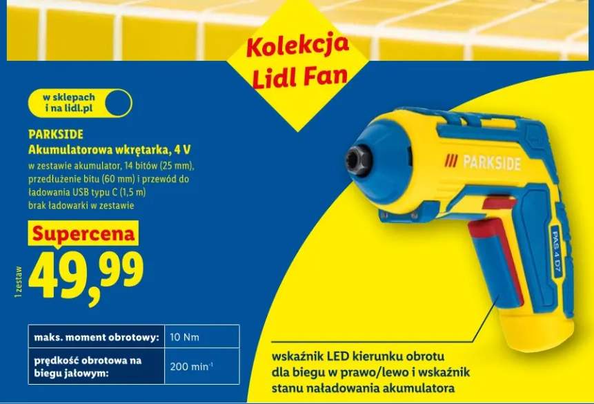 wkrętarka akumulatorowa