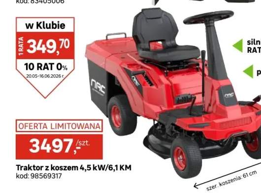 traktor ogrodowy