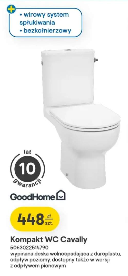 Kompakt WC GoodHome Cavally