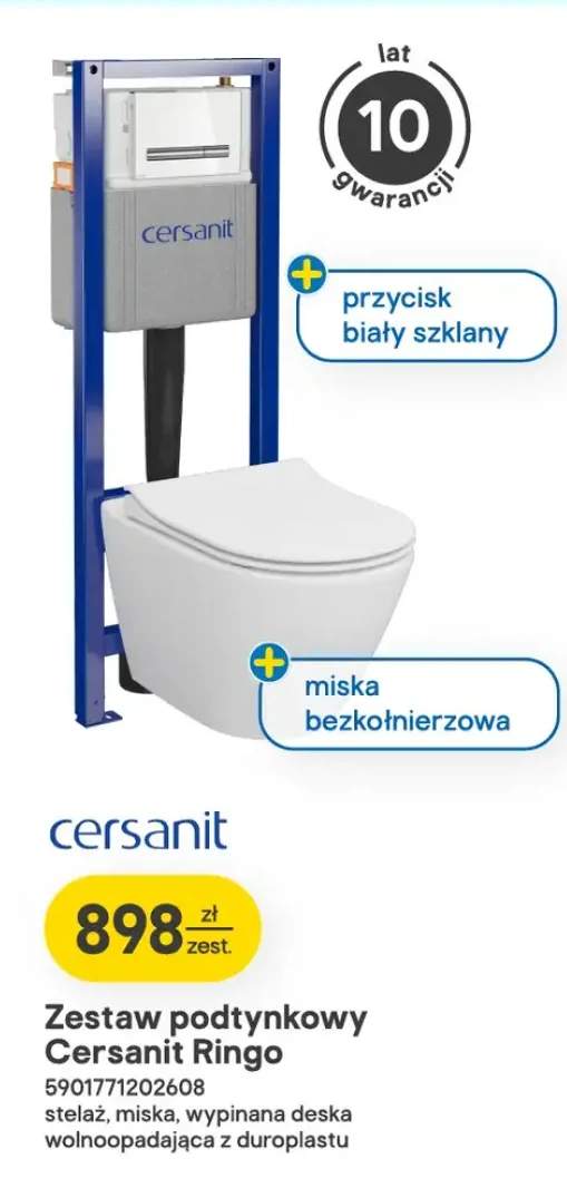 Zestaw podtynkowy Cersanit Ringo