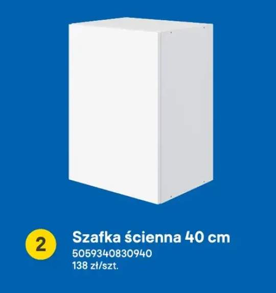 Szafka ścienna Pragma 40 cm