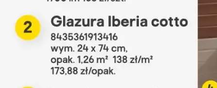 Glazura Iberia cotto