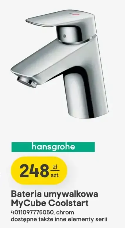 Bateria umywalkowa Hansgrohe MyCube Coolstart chrom