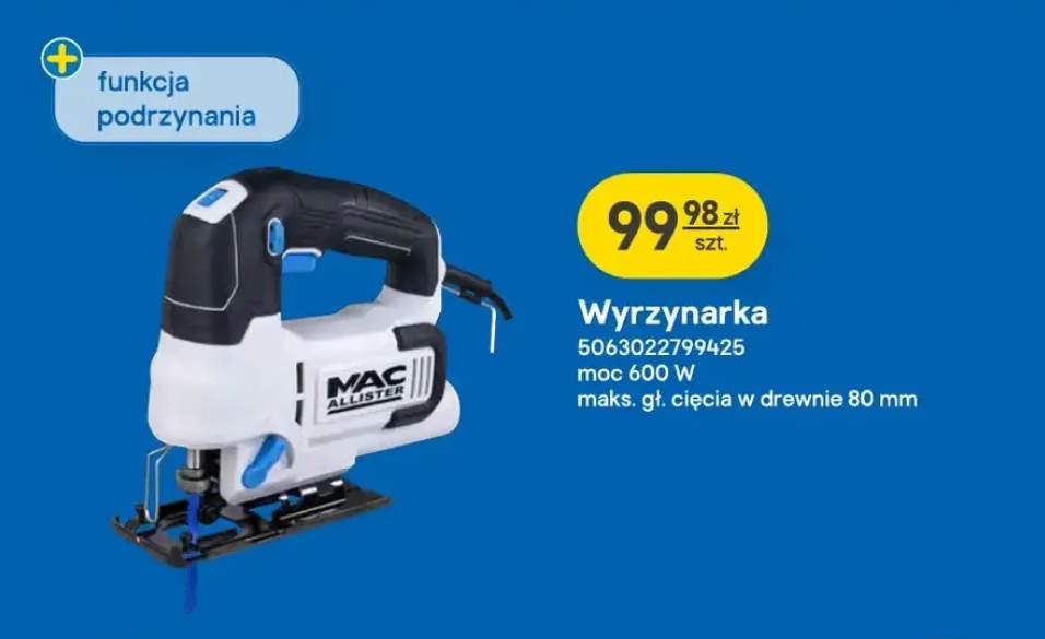 Wyrzynarka Mac Allister