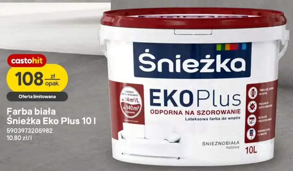 Farba biała Śnieżka Eko Plus