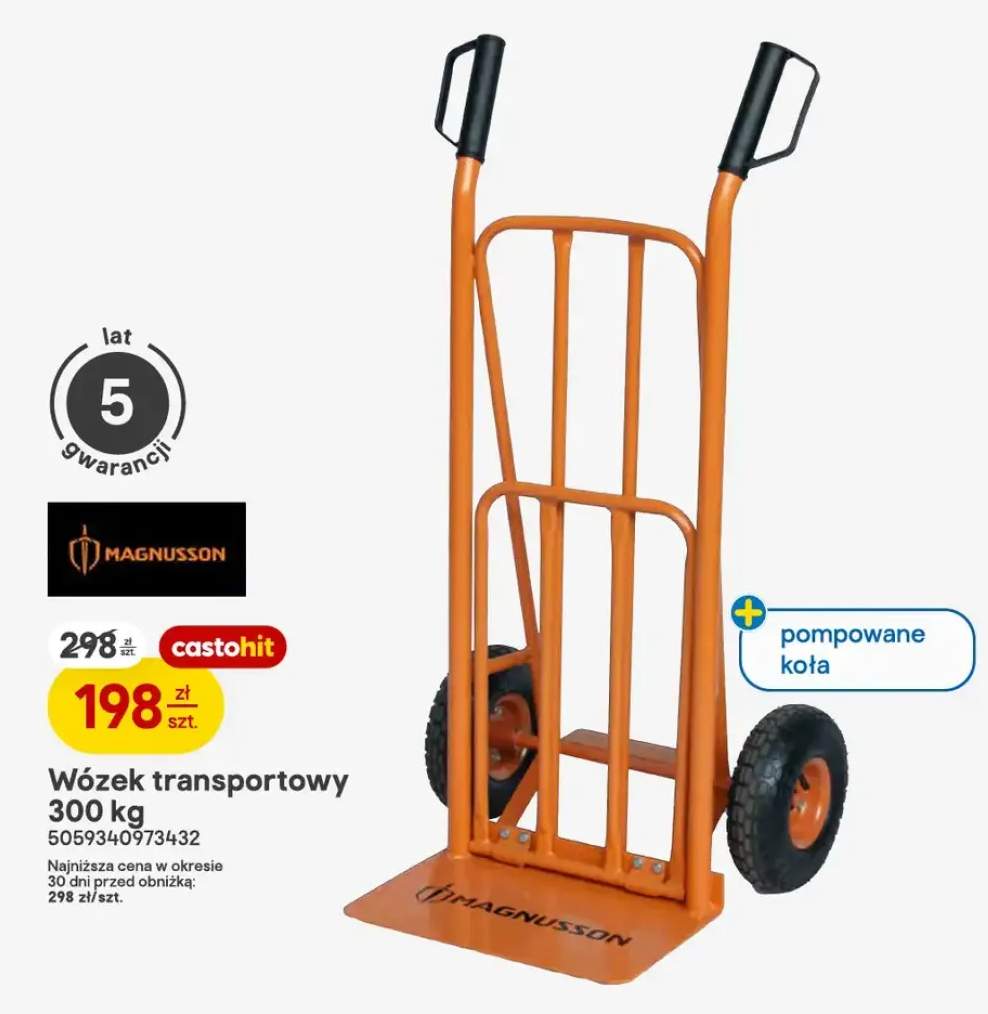 Wózek transportowy Magnusson 300 kg