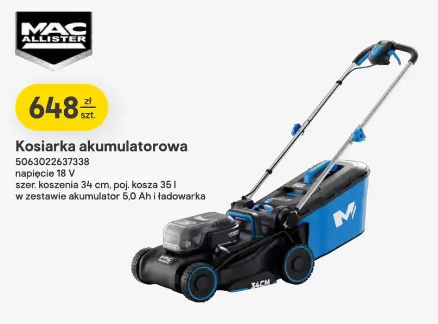 Kosiarka akumulatorowa Mac Allister