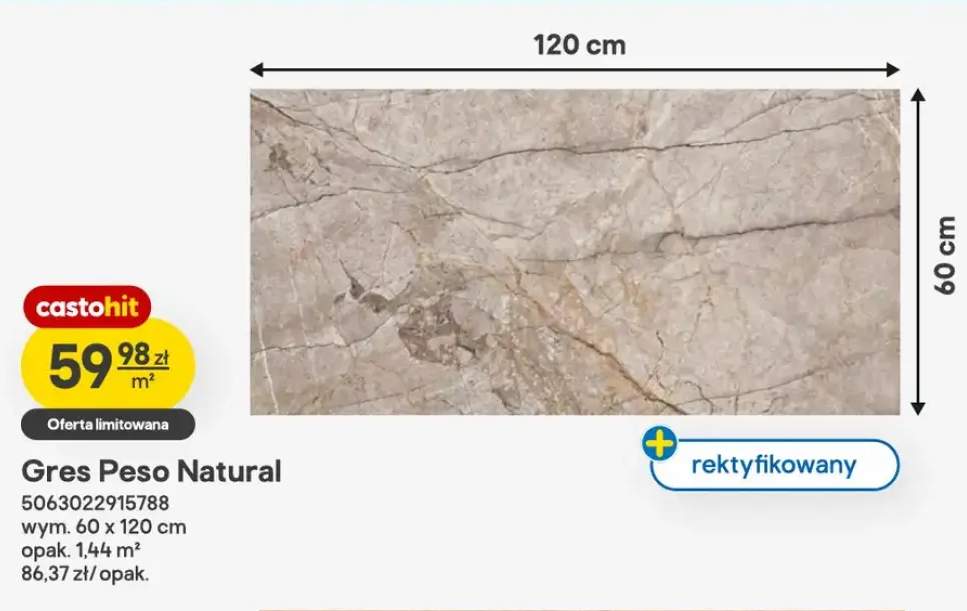 Gres Peso Natural