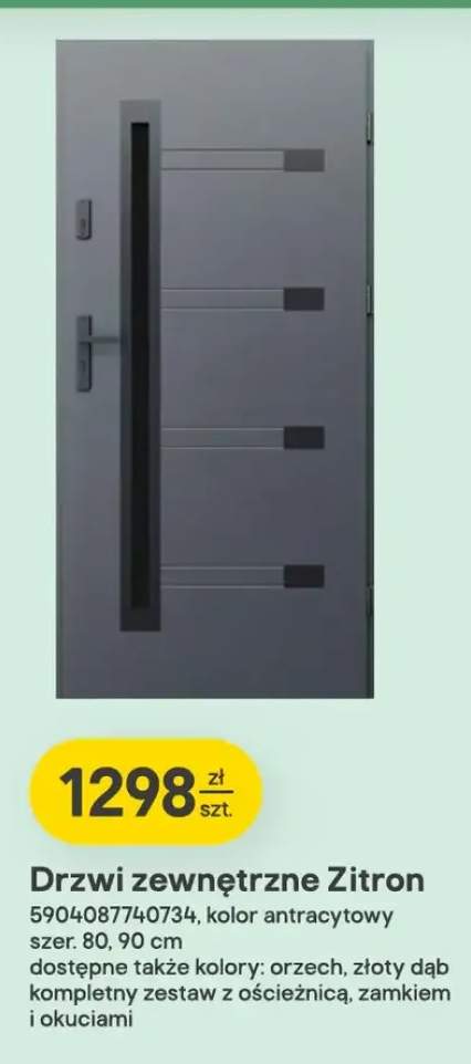 Drzwi zewnętrzne Zitron