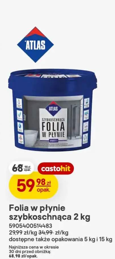 Folia w płynie szybkoschnąca Atlas
