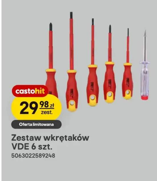 Zestaw wkrętaków Vde 6 szt. Forge Steel
