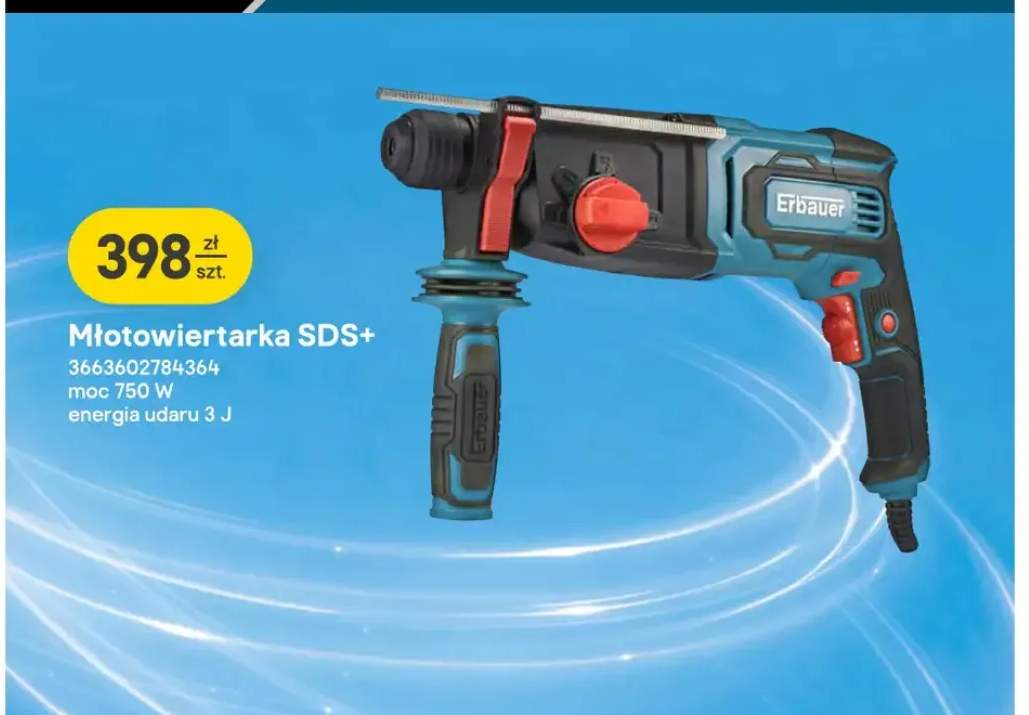 Młotowiertarka SDS+ Erbauer