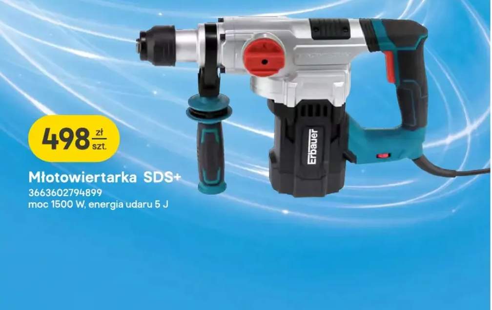Młotowiertarka SDS+ Erbauer
